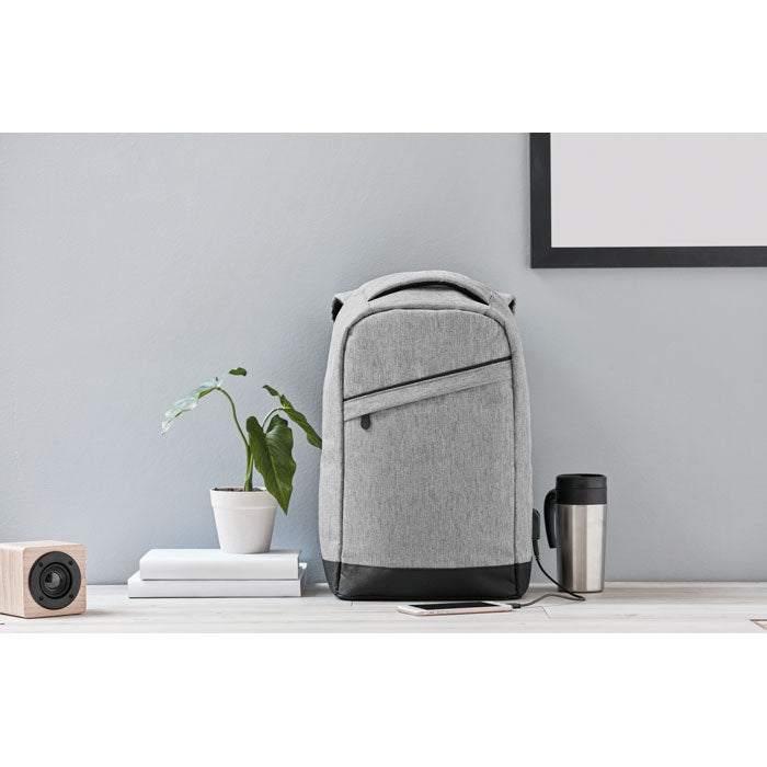 Nylon rugtas powerbank Berlin, sfeerfoto
