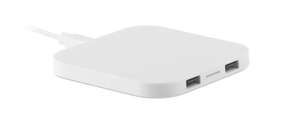Draadloos oplaadstation HUB Unipad in wit