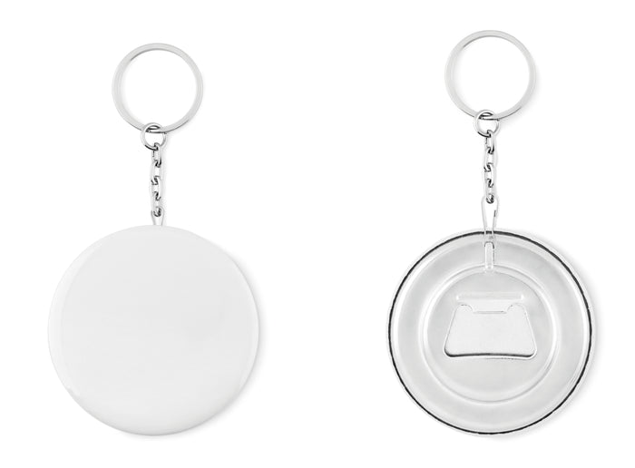 Sleutelhanger opener bedrukken – Pin Flask