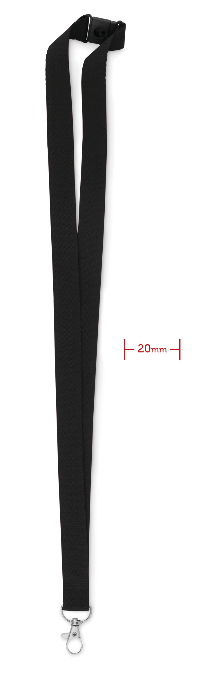 Lanyard, haak en clip. 20 mm bedrukken – Pany
