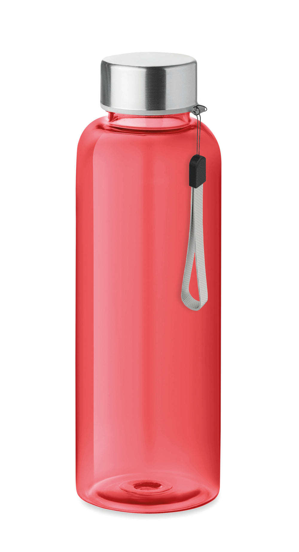 Drinkfles 500 ml Utah in transparant rood