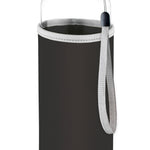 Glazen drinkfles 500 ml Utah Glass in zwart