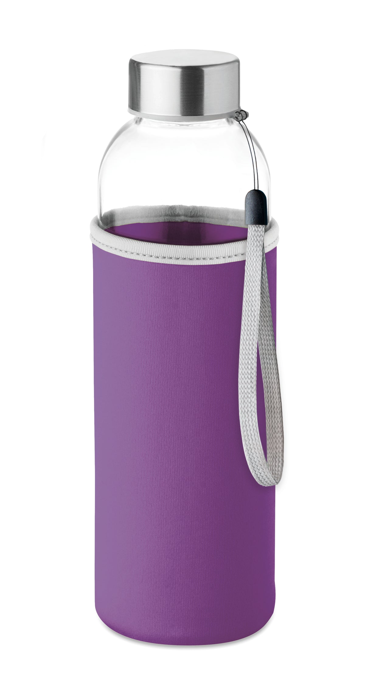 Glazen drinkfles 500 ml Utah Glass in violet