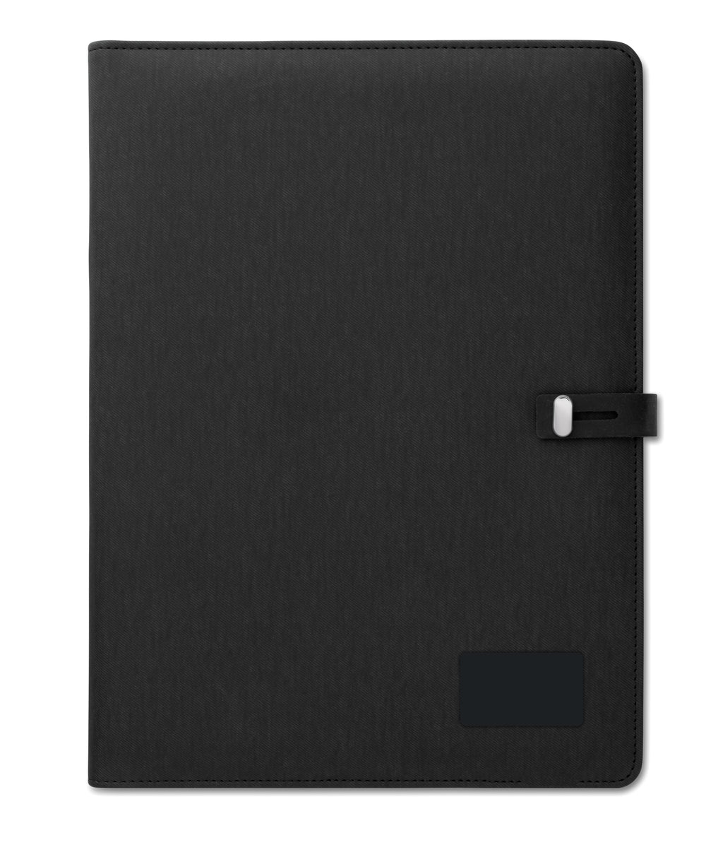 A4 schrijfmap Smartfolder in zwart