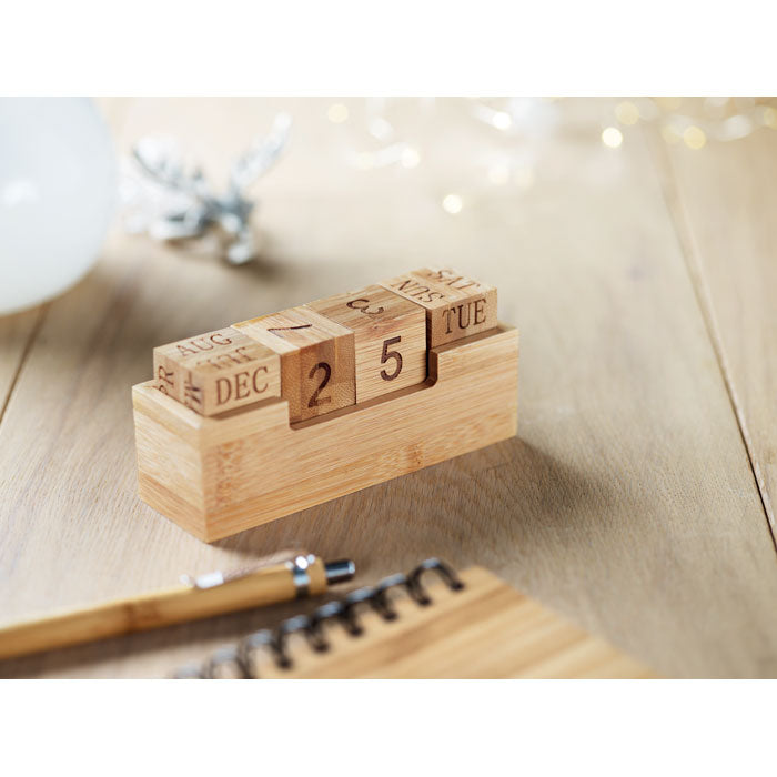 Bureaukalender bamboo Karenda, sfeerfoto