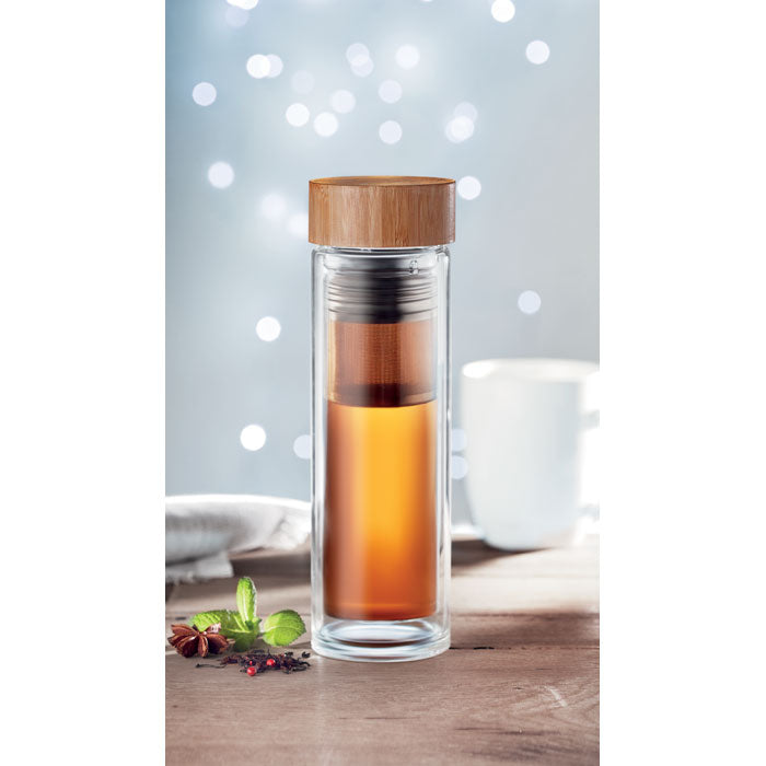 Drinkfles 420 ml Batumi Glass, sfeerfoto