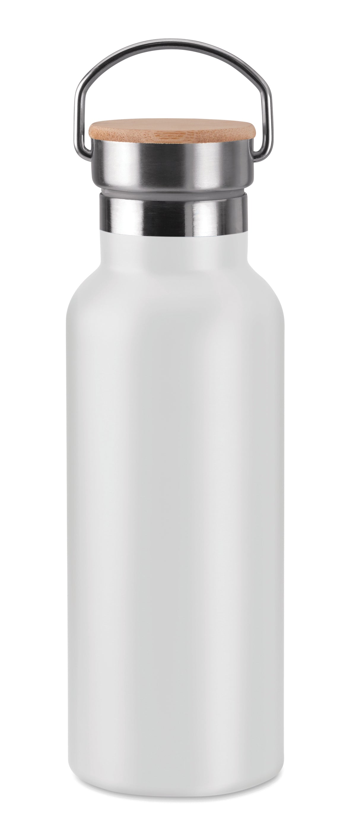 Dubbelwandige fles 500 ml Helsinki in wit