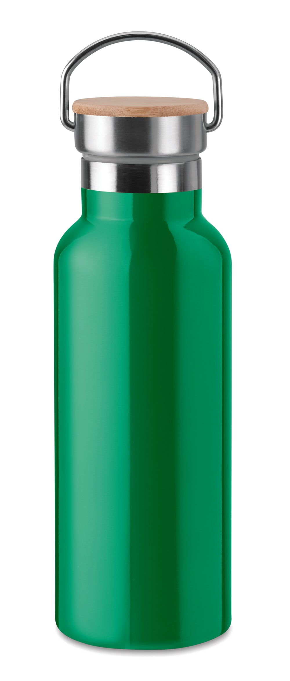 Dubbelwandige fles 500 ml Helsinki in groen