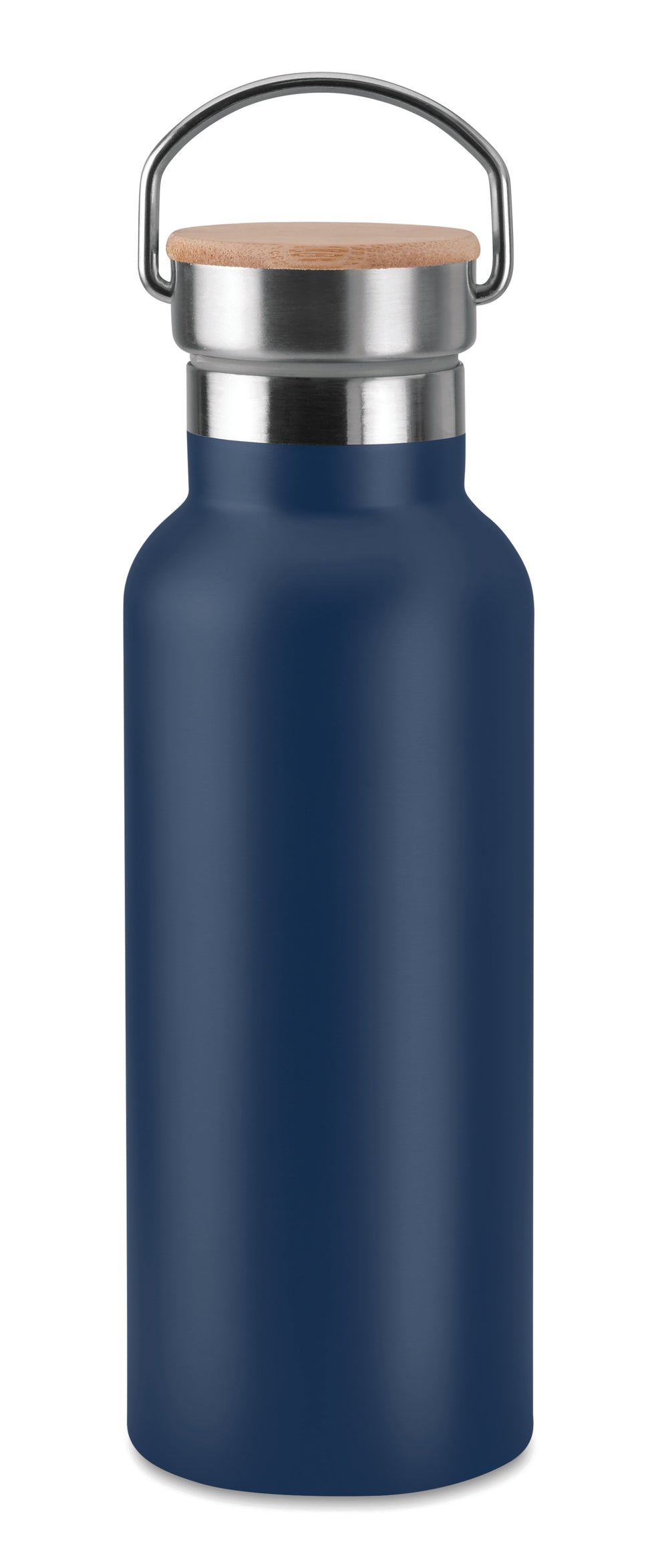Dubbelwandige fles 500 ml Helsinki in marineblauw