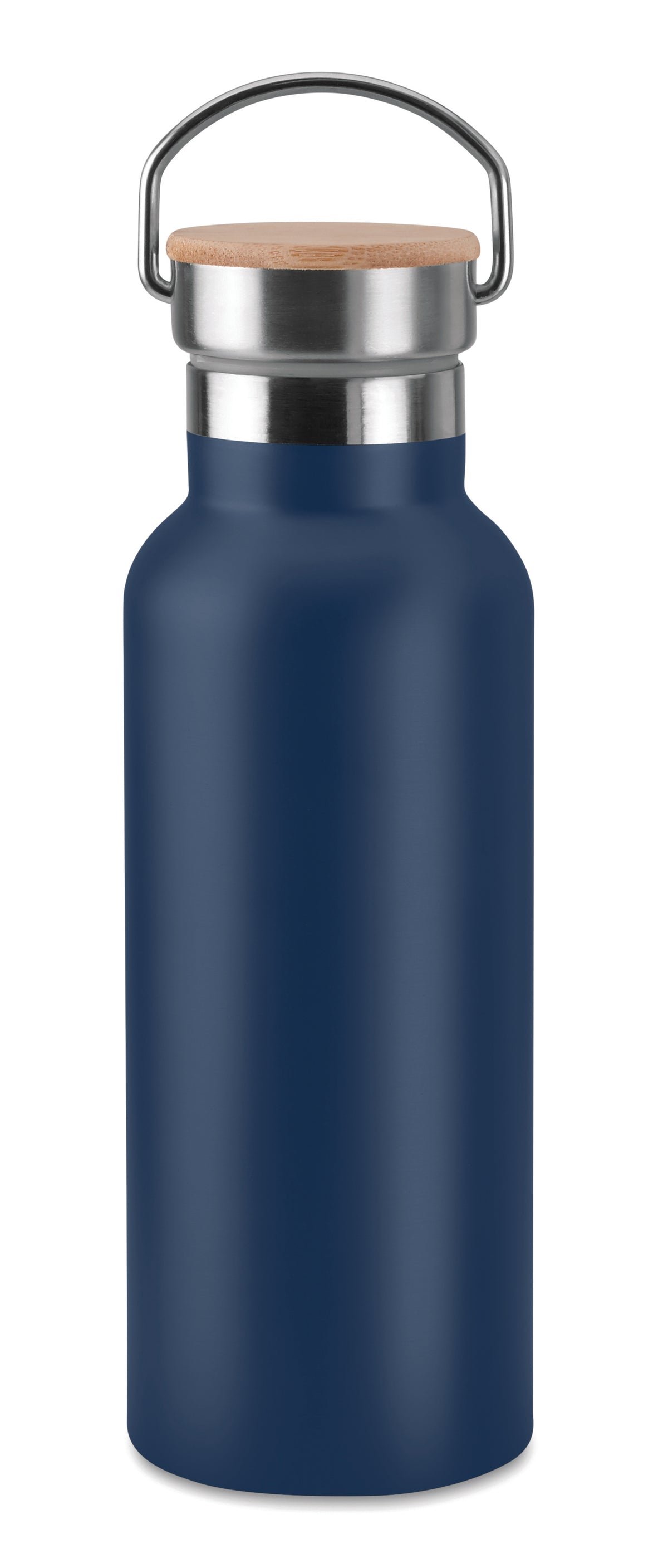 Dubbelwandige fles 500 ml Helsinki in marineblauw