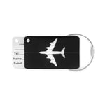 Kofferlabel Fly Tag in zwart