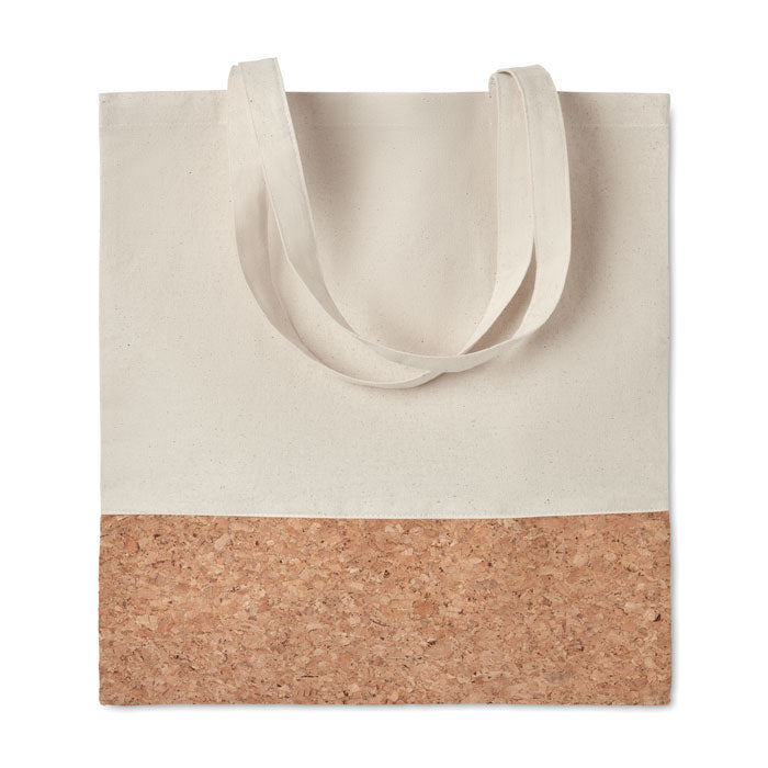Boodschappentas met kurk Illa Tote in beige