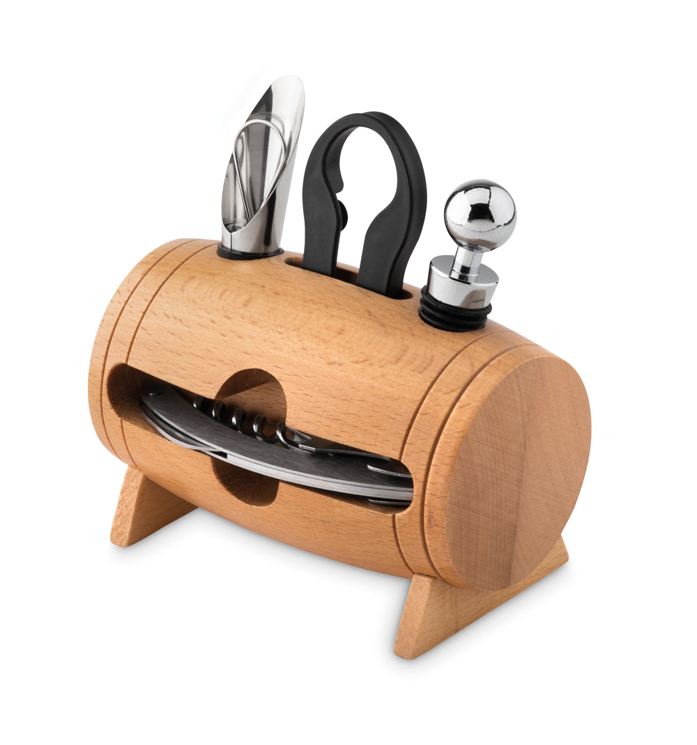 Houten wijnset Bota in hout