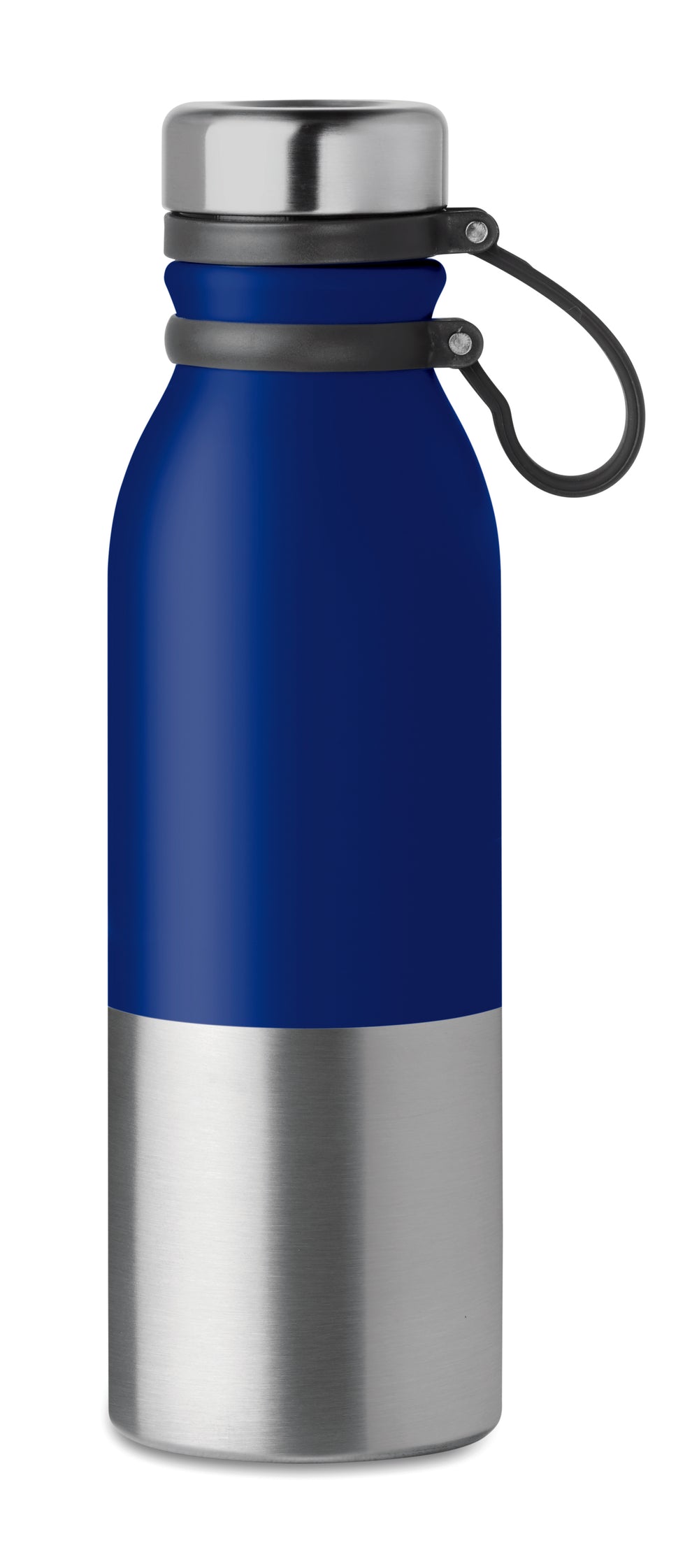 Dubbelwandige drinkfles 600 ml Iceland in royal blauw