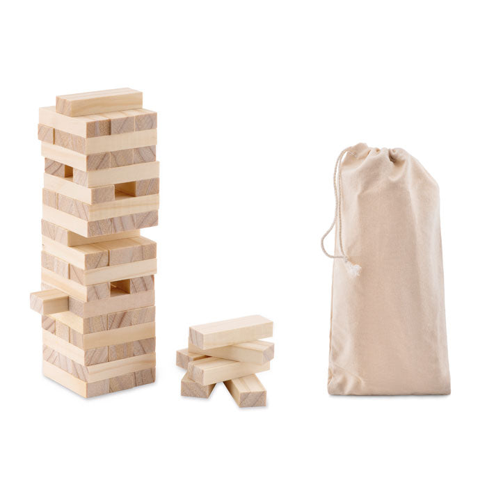 Houten toren spel Pisa in hout