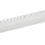 Opvouwbare meetlat 2 Meter in wit