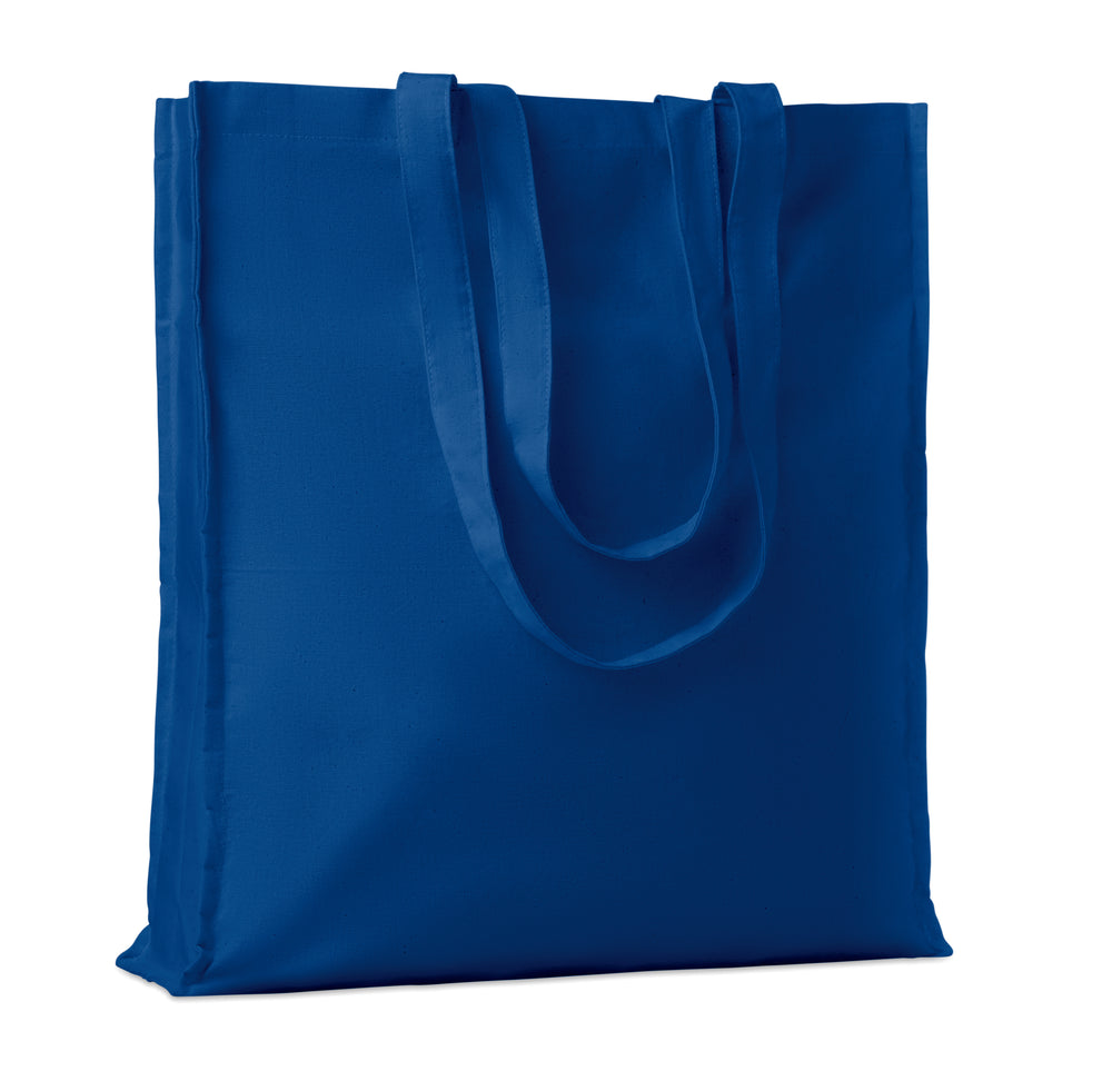 Katoenen boodschappentas Portobello in royal blauw