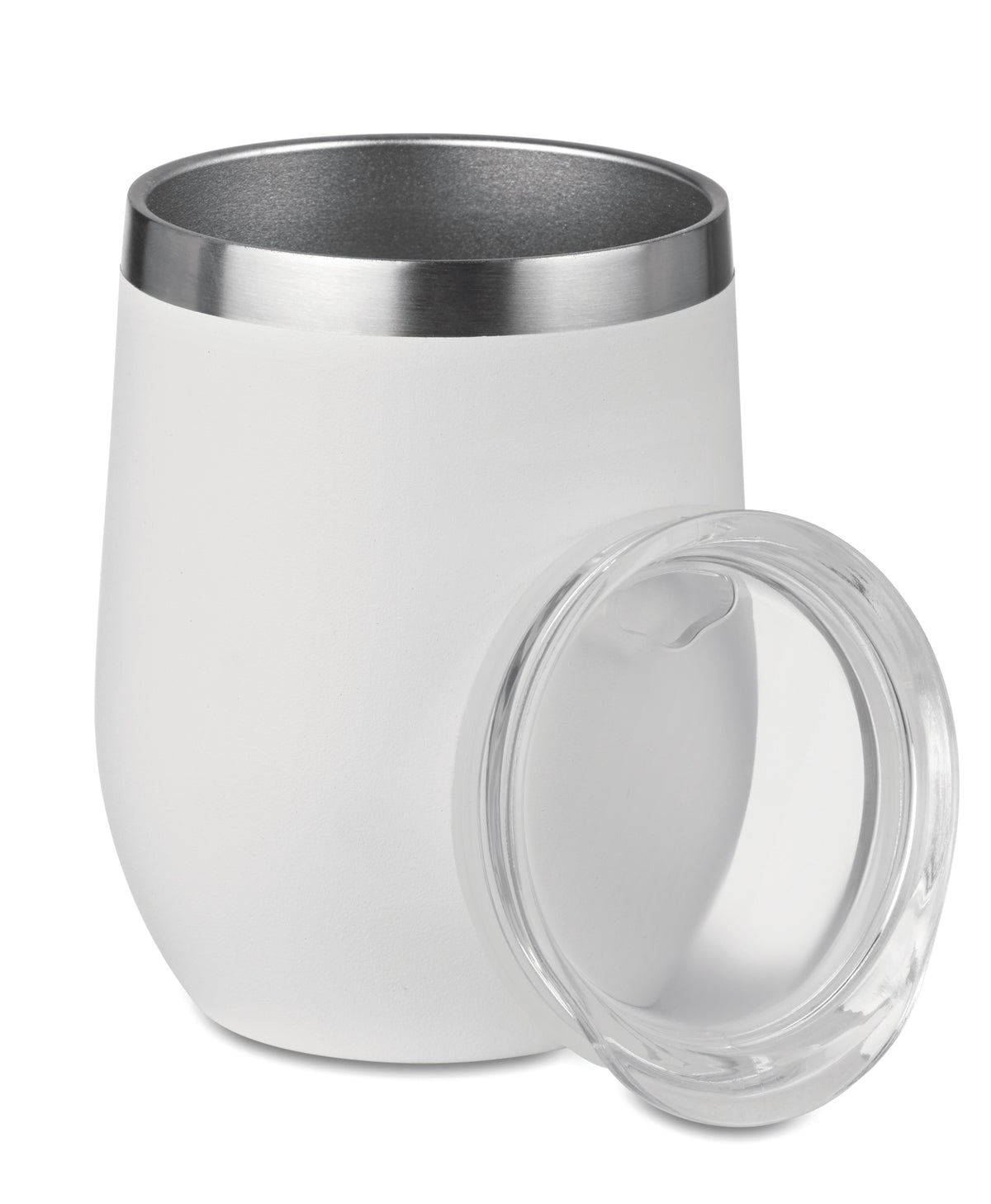 Dubbelwandige beker 300 ml Chin Chin in wit