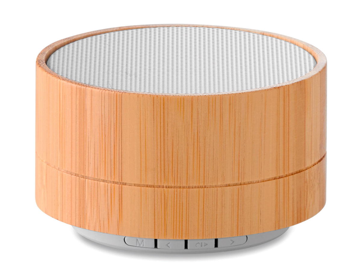 Draadloze luidspreker Sound Bamboo in wit