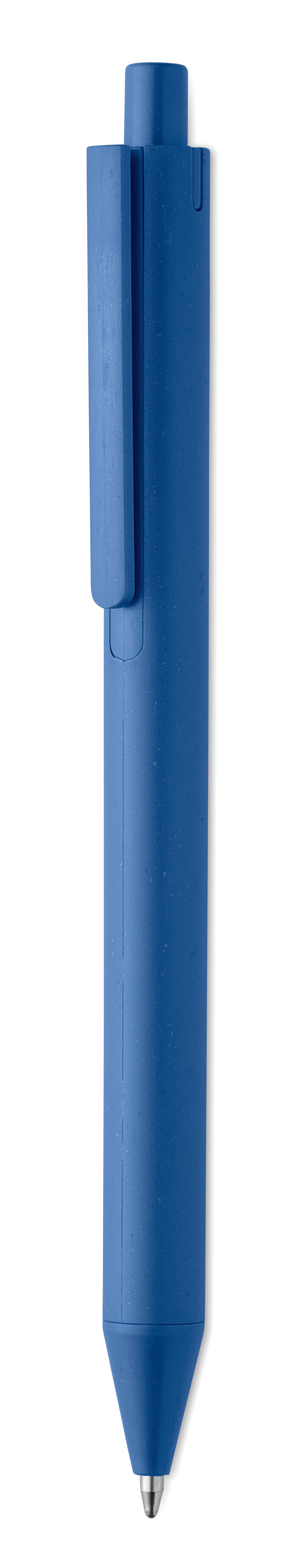 Balpen van tarwe/stro Pecas in royal blauw