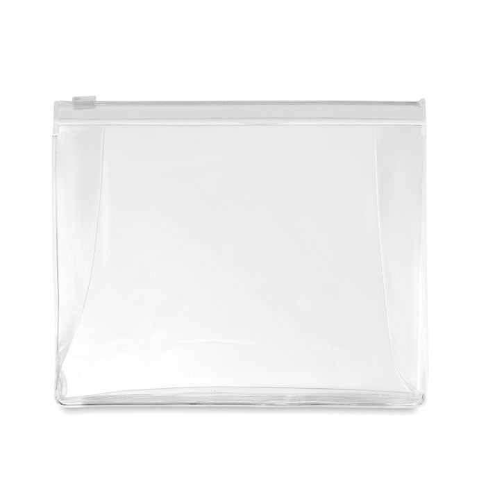 Toilettas Cosmobag in transparant wit