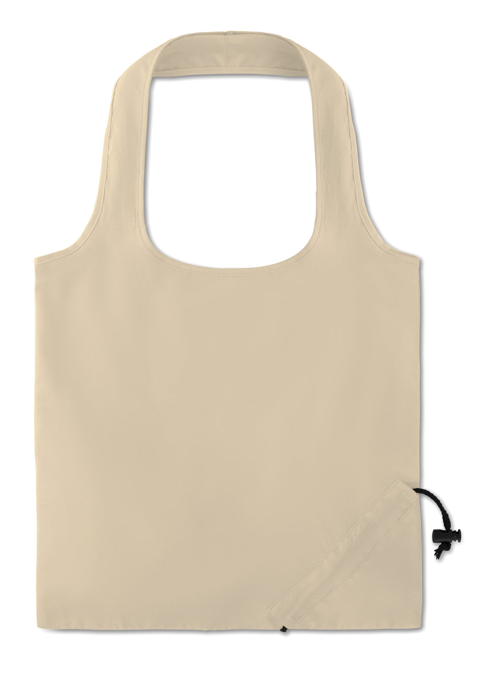 Opvouwbare katoenen tas Fresa Soft in beige