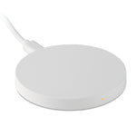Draadloze oplader Flake Charger in wit