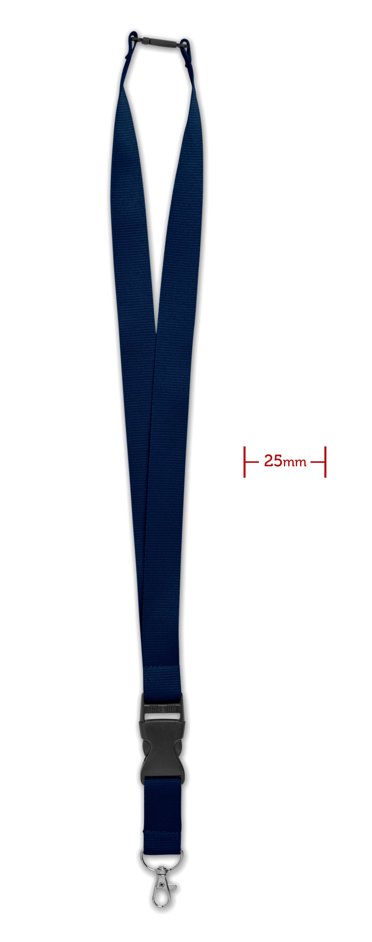 Lanyard Wide Lany in blauw