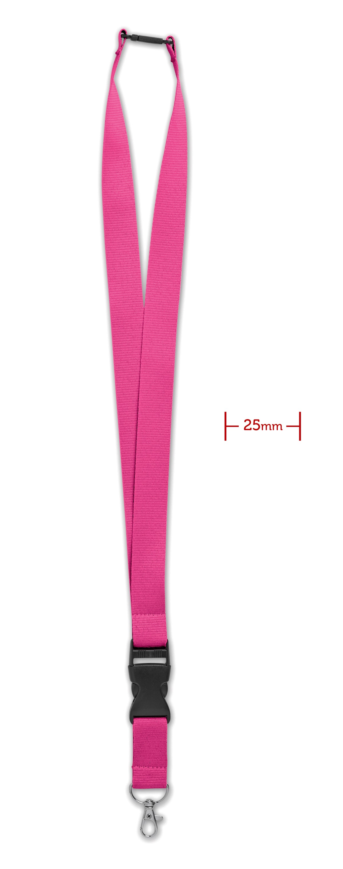 Lanyard Wide Lany in fuchsia