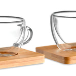 Espresso set Belize in transparant
