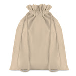 Katoenen geschenkzakje medium Taske Medium in beige