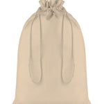 Katoenen geschenkzak large Taske Large in beige