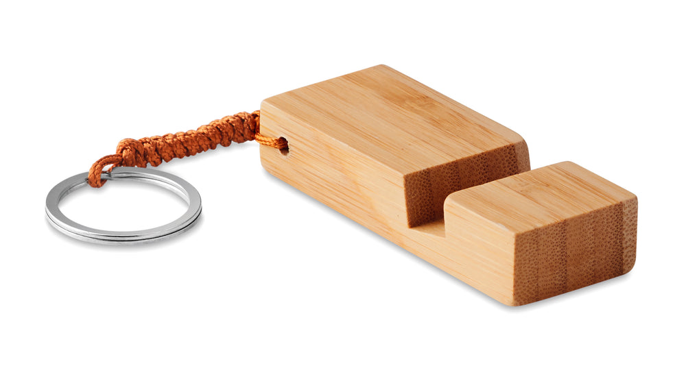 Telefoonstandaard Trineu in hout