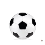 Kleine voetbal 15 cm Mini Soccer in wit/zwart