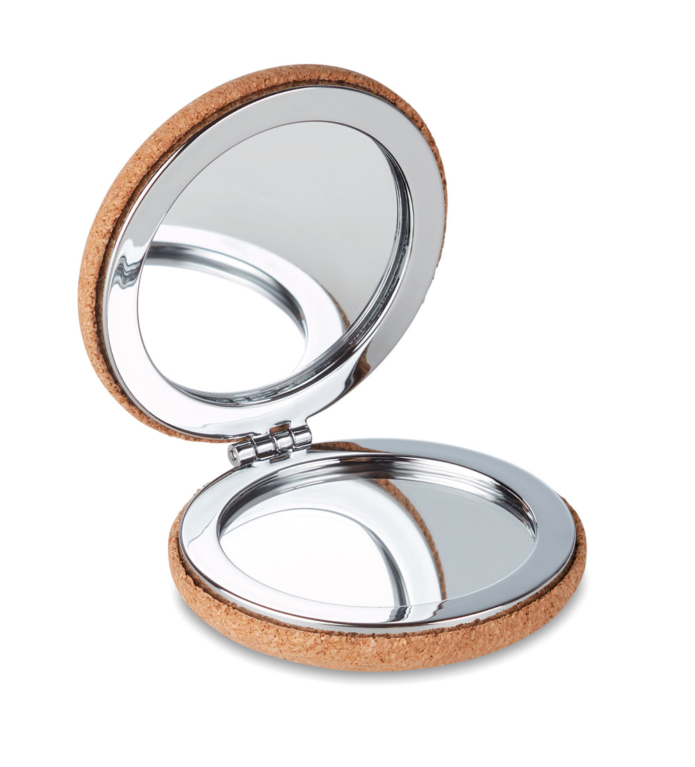 Zakspiegel met kurk Guapa Cork in beige