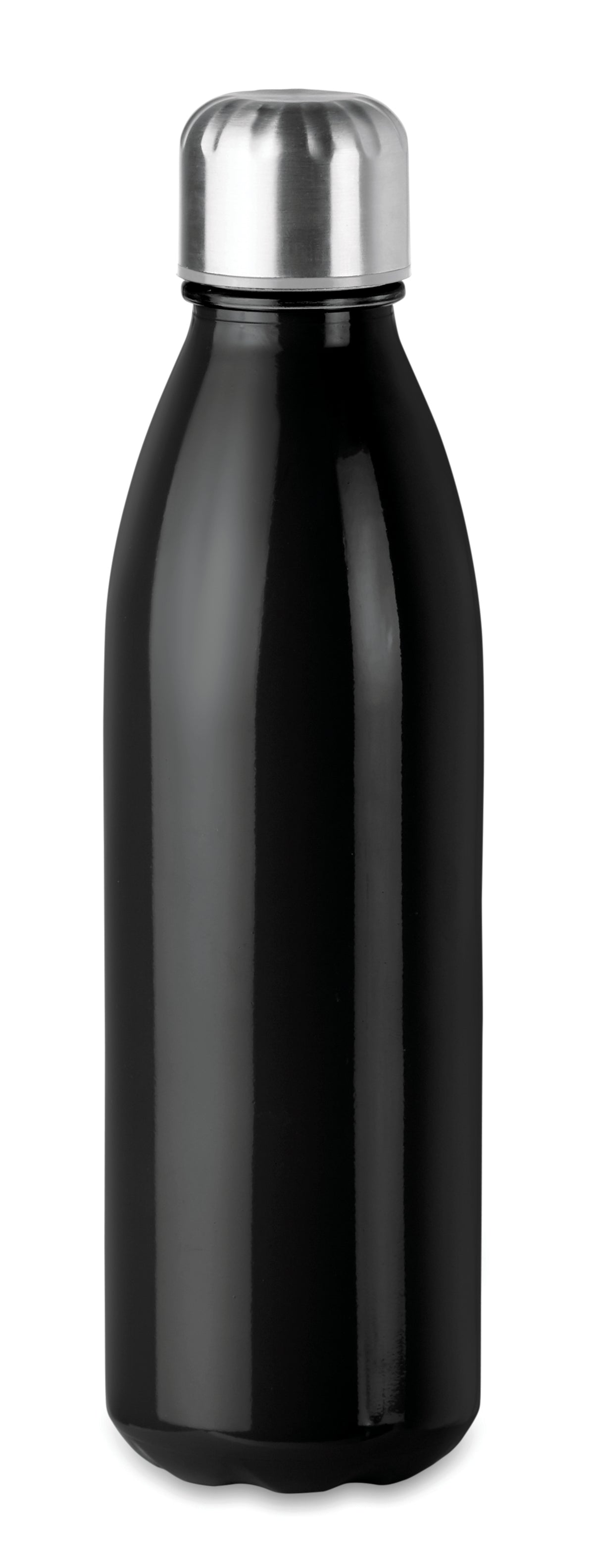 Glazen drinkfles 650 ml Aspen Glass in zwart