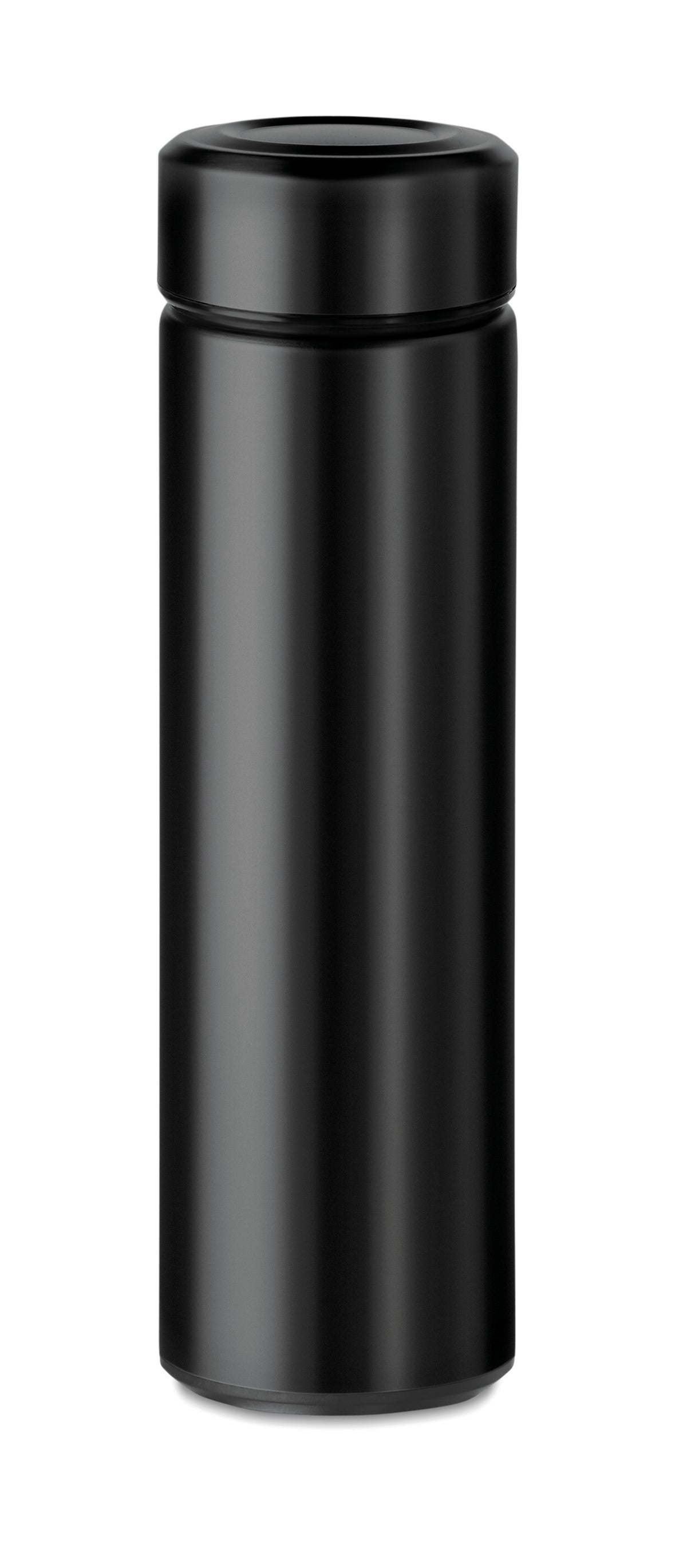 Dubbelwandige drinkfles 425 ml Patago in zwart