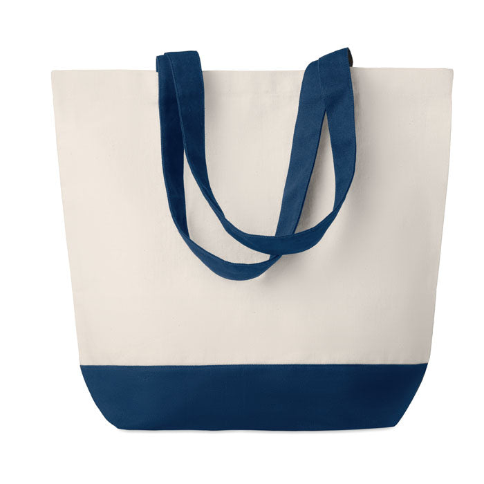 Canvas strandtas 280 g/m² Kleuren Bag in blauw
