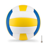 Bal Volley in multicolour