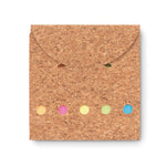 Memoboekje kurk Foldcork in beige