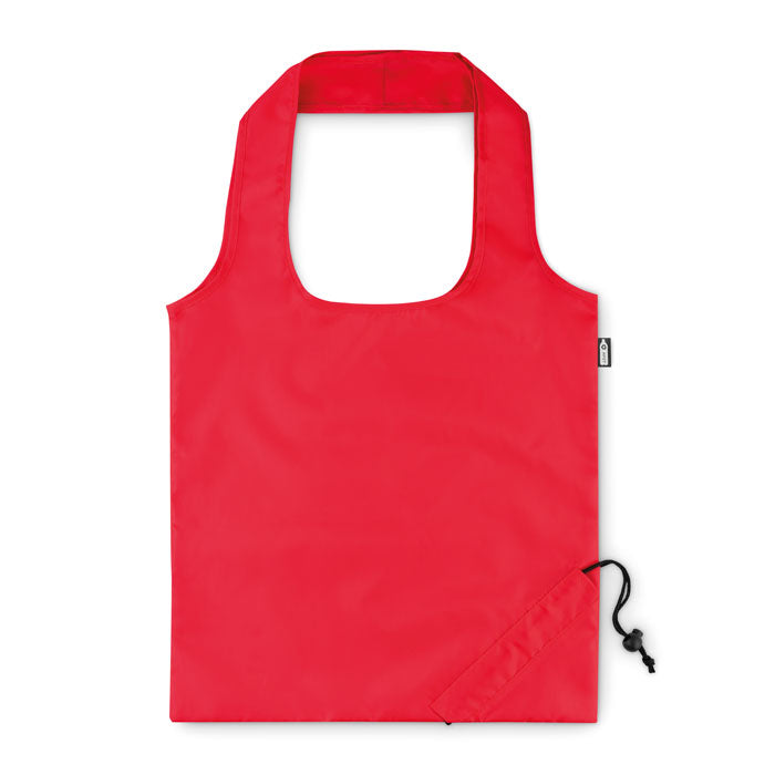 Opvouwbare RPET tas Foldpet in rood