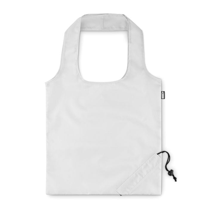 Opvouwbare RPET tas Foldpet in wit