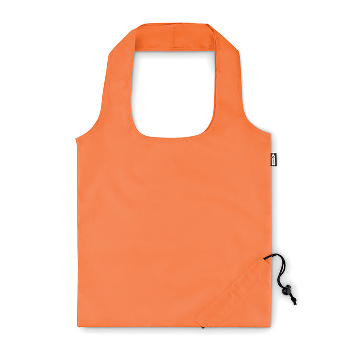 Opvouwbare RPET tas Foldpet in oranje