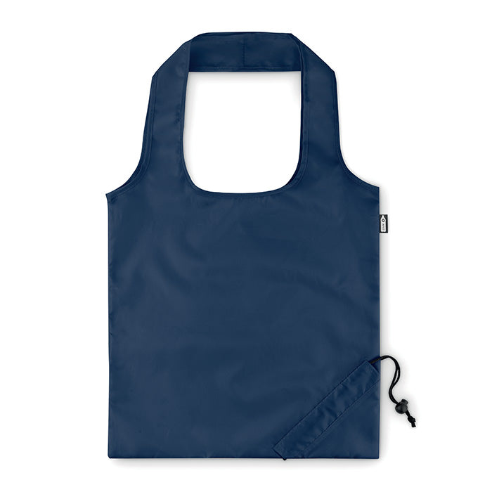 Opvouwbare RPET tas Foldpet in marineblauw