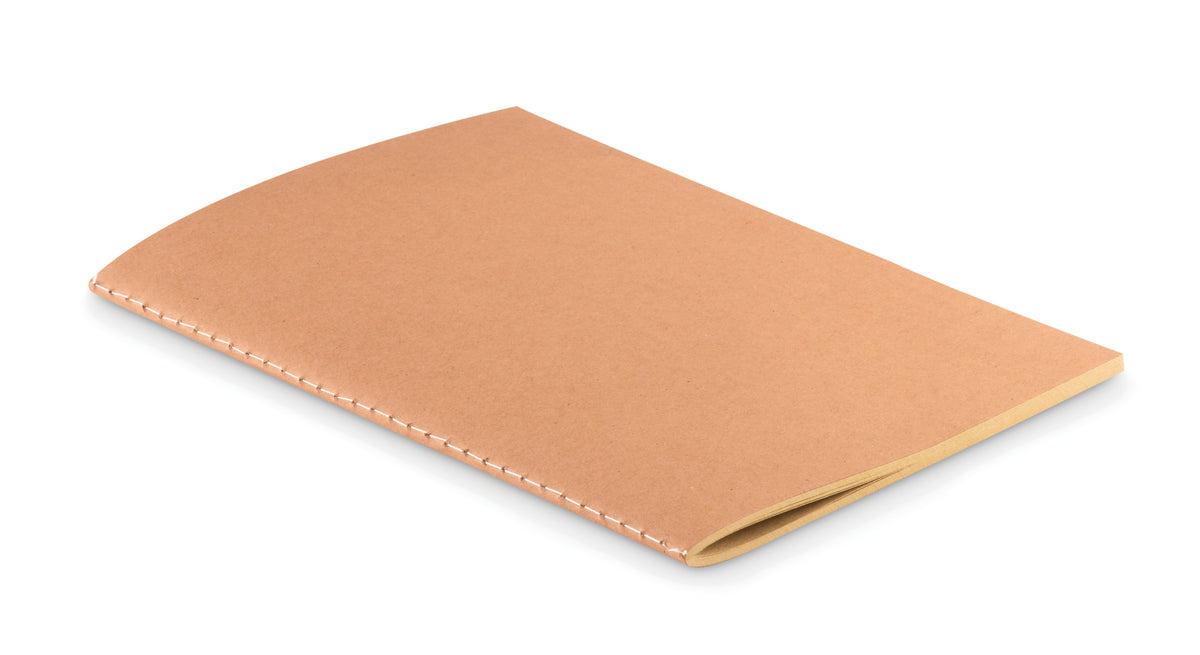 A5 schrift met karton omslag Mid Paper Book in beige