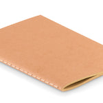 A6 schrift met karton omslag Mini Paper Book in beige