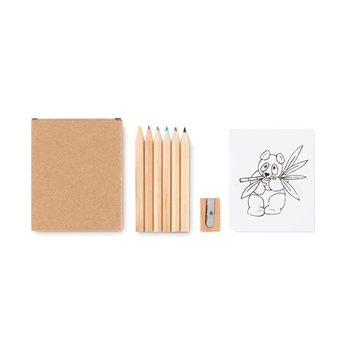 Kleursetje bedrukken – Little Vangogh