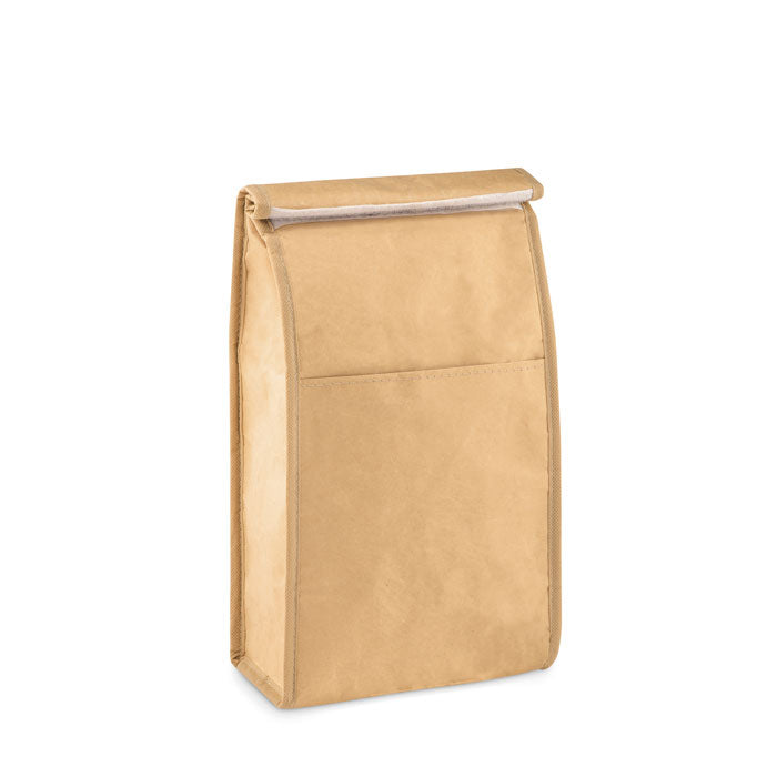 Papieren lunchtas Paperlunch in beige