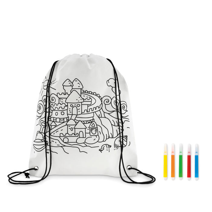 Non-woven trekkoord rugzak bedrukken – Carrydraw