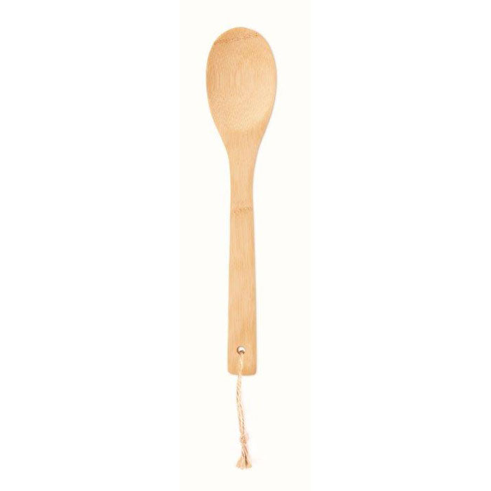 Spoon salad bamboo Mayen in beige